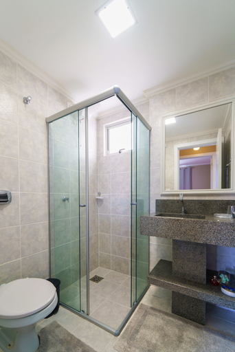 Bathroom, Aluguel Apartamento 2 quartos 50 m Mar 684, Bombinhas