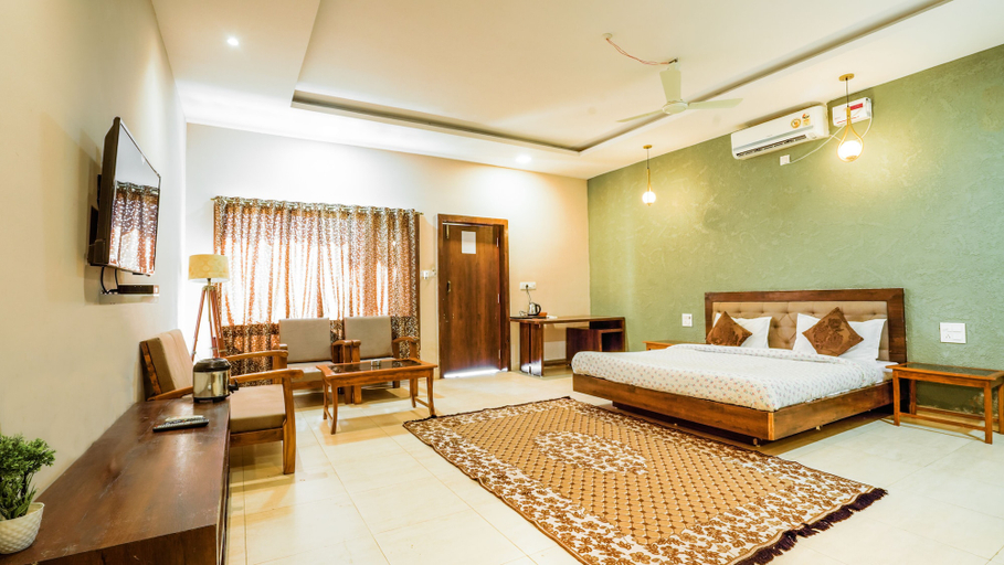 Bedroom 3, Greenscape By Beyond Stay Madhai, Hoshangabad