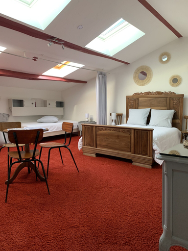 Bedroom 4, Maison d'Hôtes La Chabanaise, Charente-Maritime