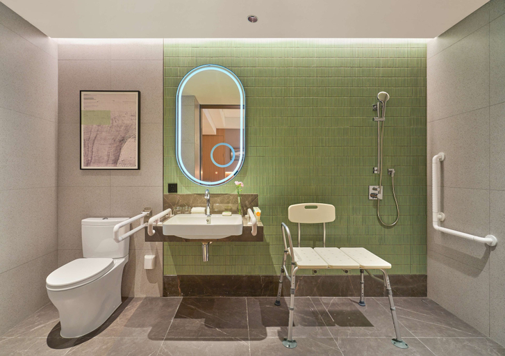 Bathroom 4, Hyatt Place Huangshan Train Station, Huangshan