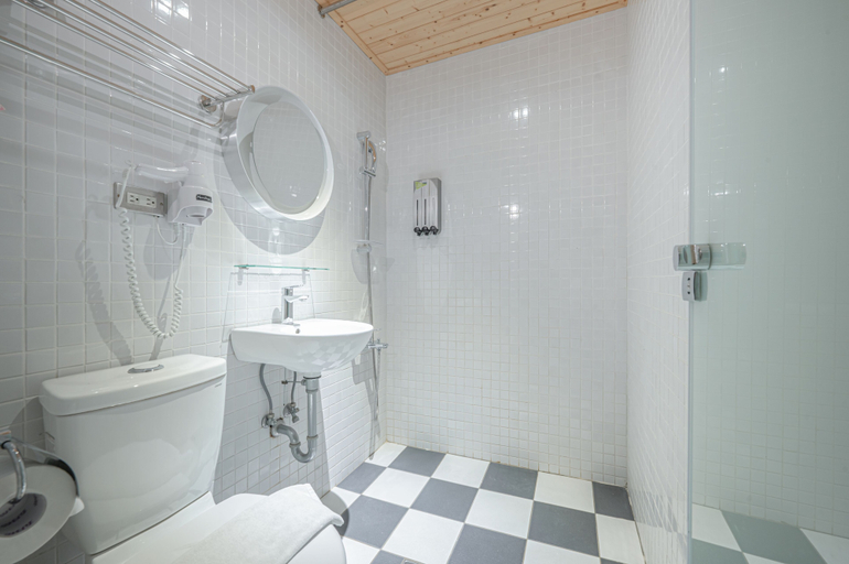 Bathroom 5, Light hostel - Chiayi, Chiayi City