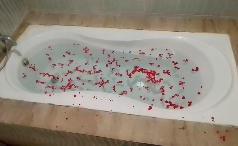 Bathroom 3, Gold India Beach Resort, South Andaman
