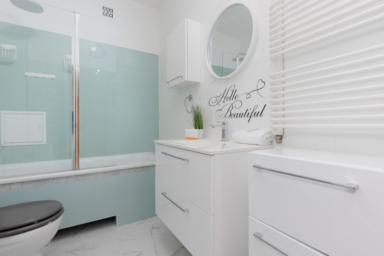 Bathroom, Studio Bielany by Renters, Warsaw