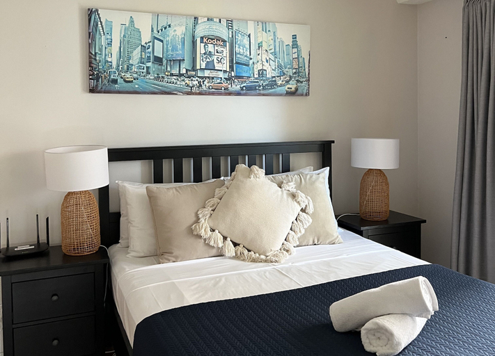 Bedroom 3, Wharf Boutique Apartments, Gold Coast