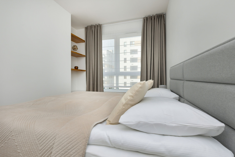 Bedroom 3, Apartment Cybernetyki 15 by Renters, Warsaw