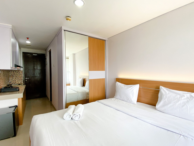 Bedroom 2, Nice And Comfy Studio At Enviro Apartment, Cikarang