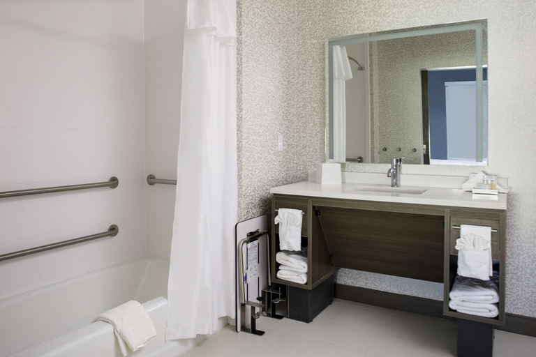Bathroom 5, Home2 Suites by Hilton Baton Rouge Citiplace, East Baton Rouge
