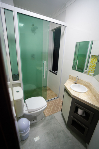Bathroom 4, Pousada Mirante do Cesar, Bombinhas
