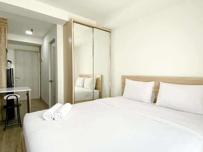 Bedroom 3, Homey And Compact Studio At Azalea Suites Apartment, Cikarang