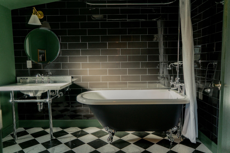 Bathroom 5, The Bookhouse Hotel, Chester