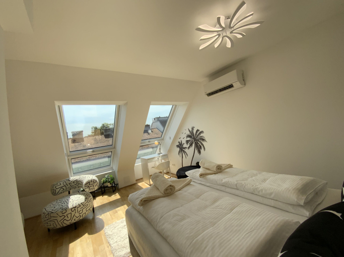 Bedroom 2, Dachgeschoss Loft im Herzen von Wien, Wien