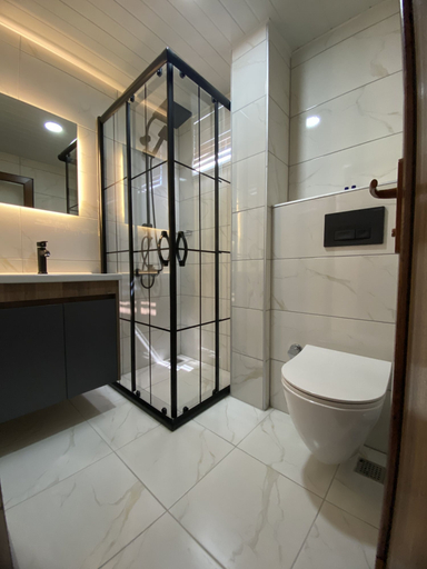 Bathroom 5, Sempati Apart Hotel, Alanya