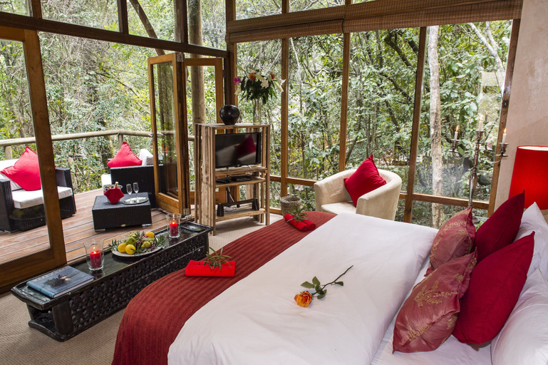 Bedroom 4, Trogon House and Forest spa, Eden