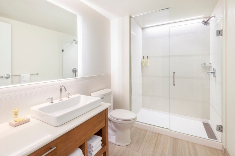 Bathroom 5, Element by Marriott Asheville Downtown, Buncombe