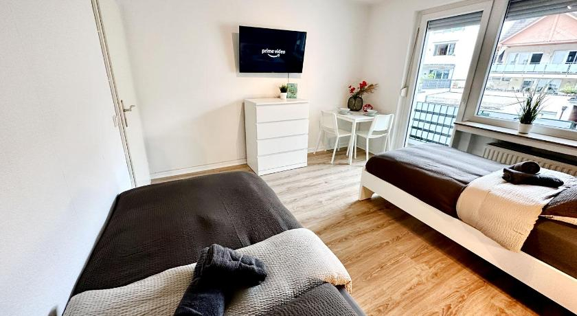 Bedroom 1, Nice Apartment in Osnabruck, Osnabrück