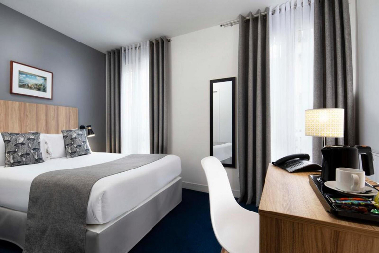 Bedroom 2, Moulin Vert Hotel, Paris