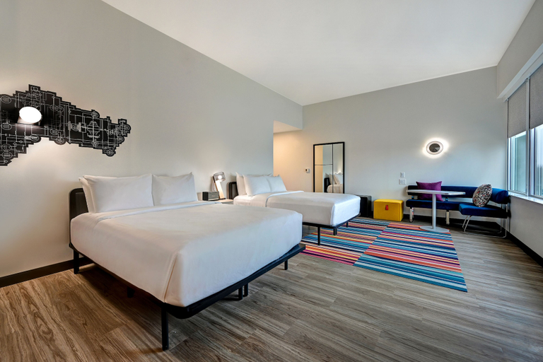 Bedroom 3, Aloft by Marriott Mooresville, Iredell