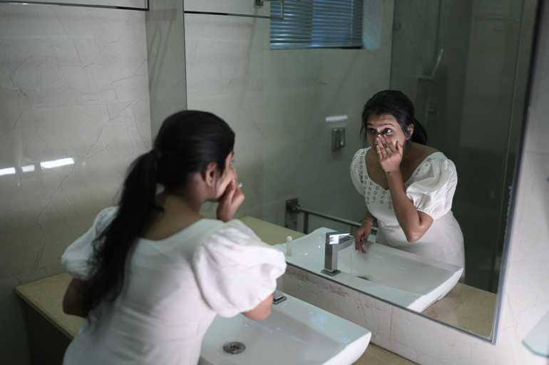 Bathroom, Nadhiyoram River Retreat by Maat Hotels, Ernakulam