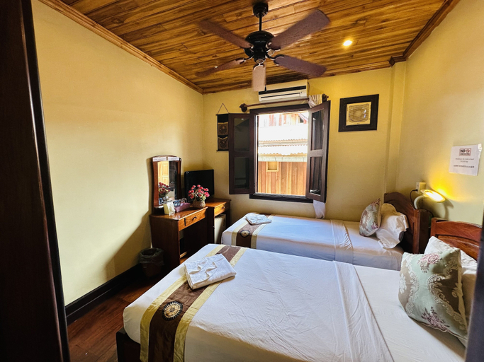 Bedroom 2, Anisa Mekong Riverside Villa, Chomphet