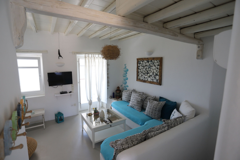 Bedroom 3, Villa Princess 1 4BD with Pool Panormos, South Aegean