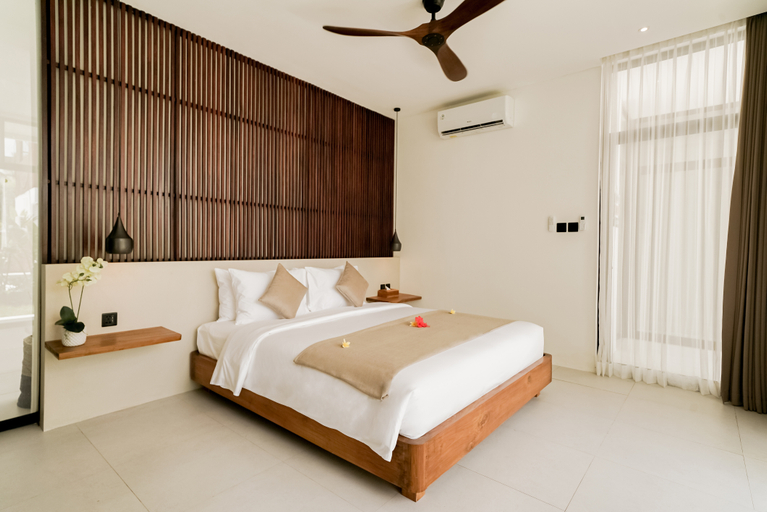 Bedroom 2, WOODY 3 Bed Rooms Villa With See view, Badung