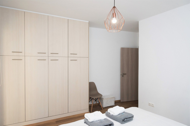 Bedroom 3, Koules Sea View City Apartment, Crete
