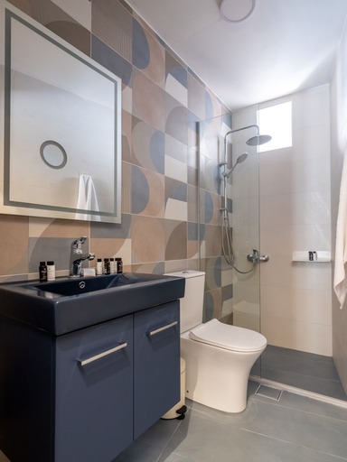 Bathroom 5, Azul Eco Hotel, Crete