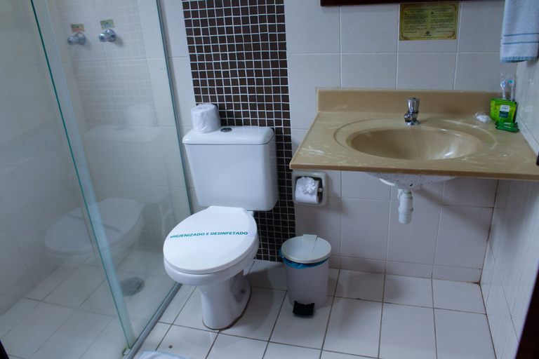 Bathroom 5, Hotel São Charbel, Ubatuba