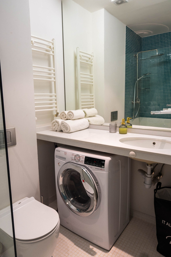 Bathroom 3, Atrium apartments in New Gudauri, Dusheti