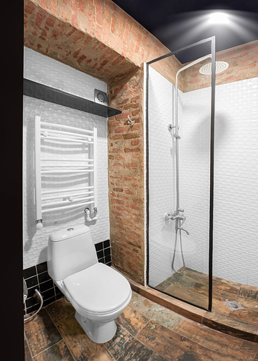 Bathroom 4, HB apartments Aghmashenebeli, Tbilisi