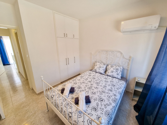 Bedroom 3, Beach Vibes Apartment, Larnaca