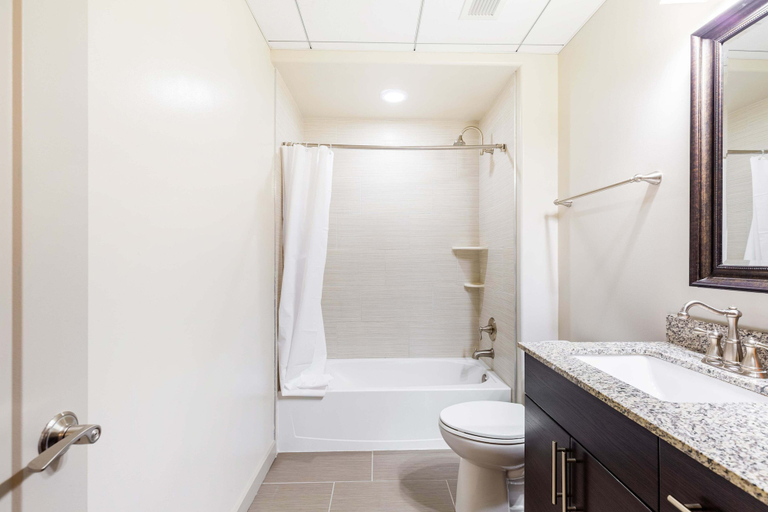 Bathroom 3, Distinguished Apartment Rooftop Deck, Baltimore