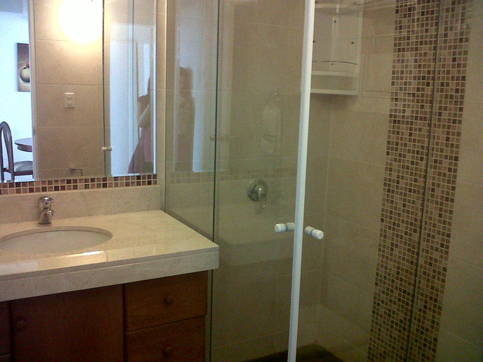 Bathroom 5, Olivar San Isidro 1 Bedroom Apartment , Lima