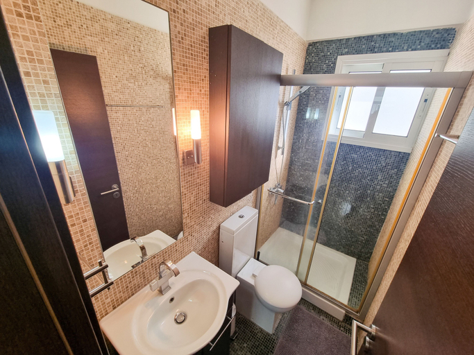 Bathroom, City Vibrance Apartment, Larnaca