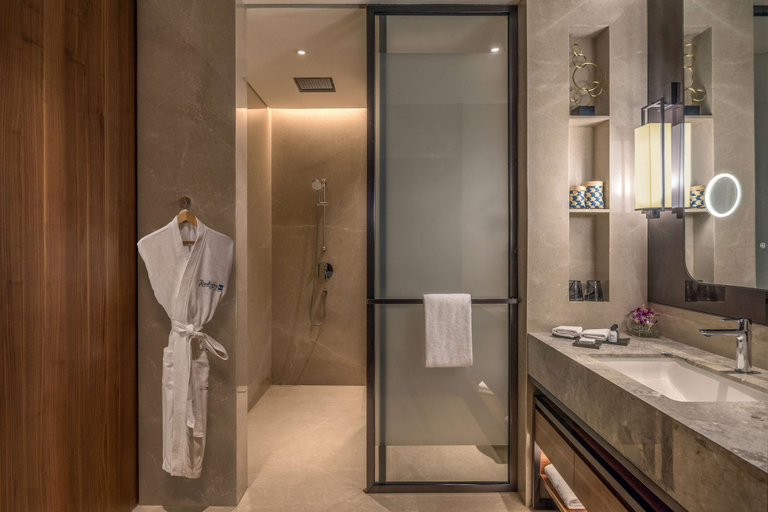 Bathroom 5, Radisson Blu Hotel & Spa, Nashik, Nashik