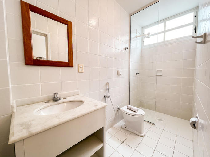 Bathroom 4, Canas Gold Praia Hotel, Florianopolis