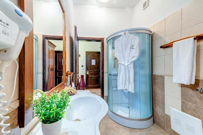Bathroom 4, Hotel Karlhof, Sebes
