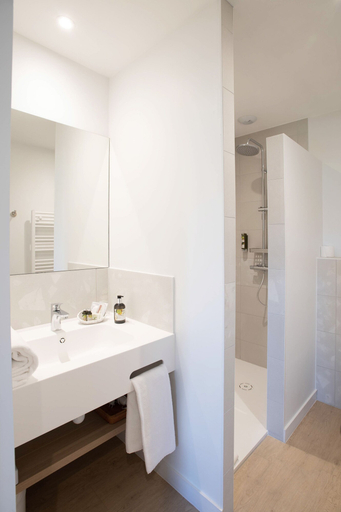 Bathroom 5, Logis les Cepages-Restaurant le Raisin, Ain