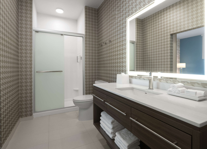 Bathroom 4, Home2 Suites by Hilton Orlando South Davenport, Polk