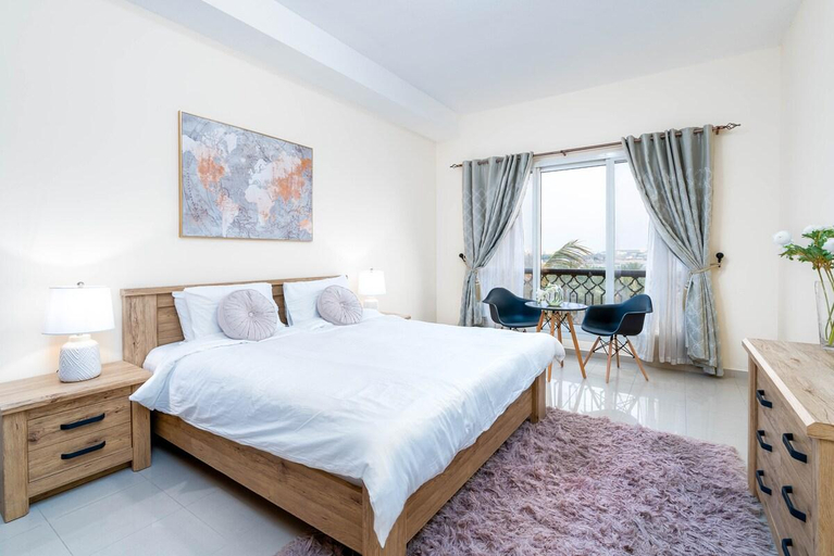 Bedroom 2, Luxury Sea View 1B Apartment in RAK, Ras Al Khaimah