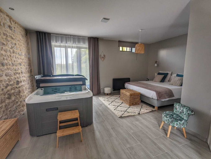 Bedroom 4, Le Clos des Lys, Seine-et-Marne