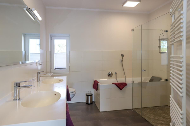 Bathroom, Amselresidenz 5 - ADLERHORST, Vorpommern-Rügen