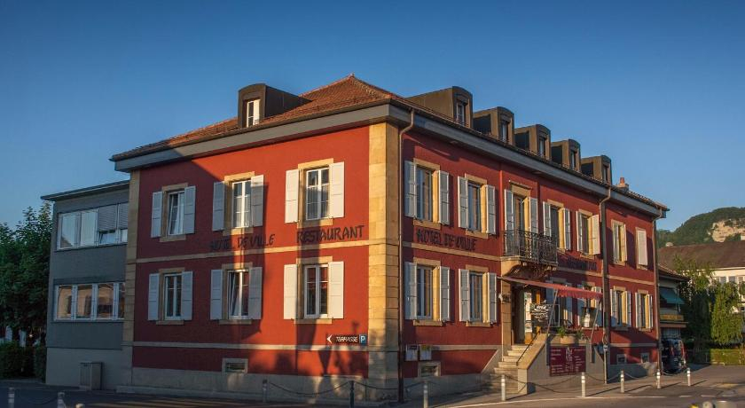 Hotel de ville d'Yvonand, Jura-North Vaudois