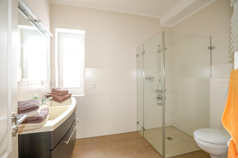 Bathroom, Amselresidenz 2 - DROSSEL, Vorpommern-Rügen