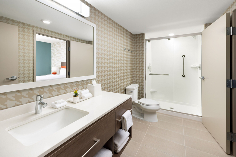 Bathroom 4, Home2 Suites By Hilton Lake Mary Orlando, Seminole