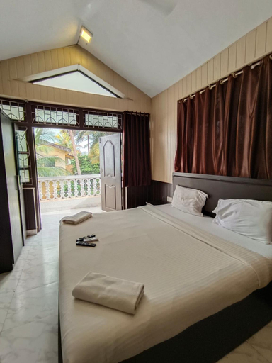 Bedroom, Goa Blossom Resort, North Goa