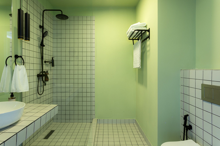Bathroom 5, Castor & Pollux Hotel, Tbilisi