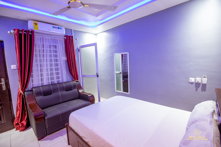 Bedroom 3, Bella Ella Hotel, Awutu Efutu Senya