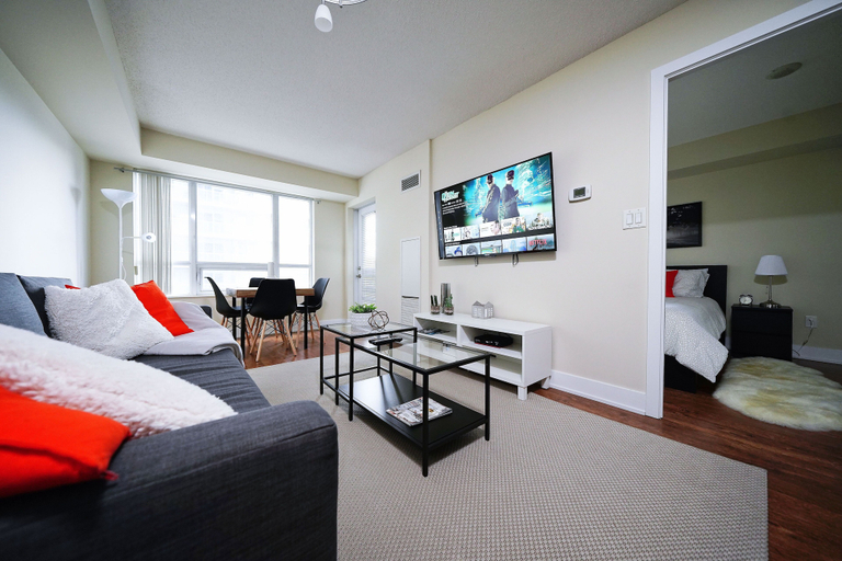 Bedroom 2, RivetStays - The Infinity, Toronto