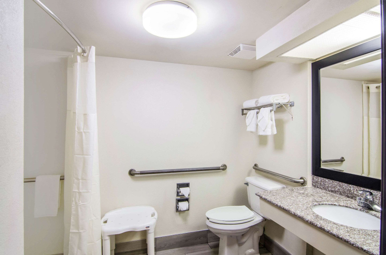 Bathroom 4, Quality Inn near University of Mobile, Mobile